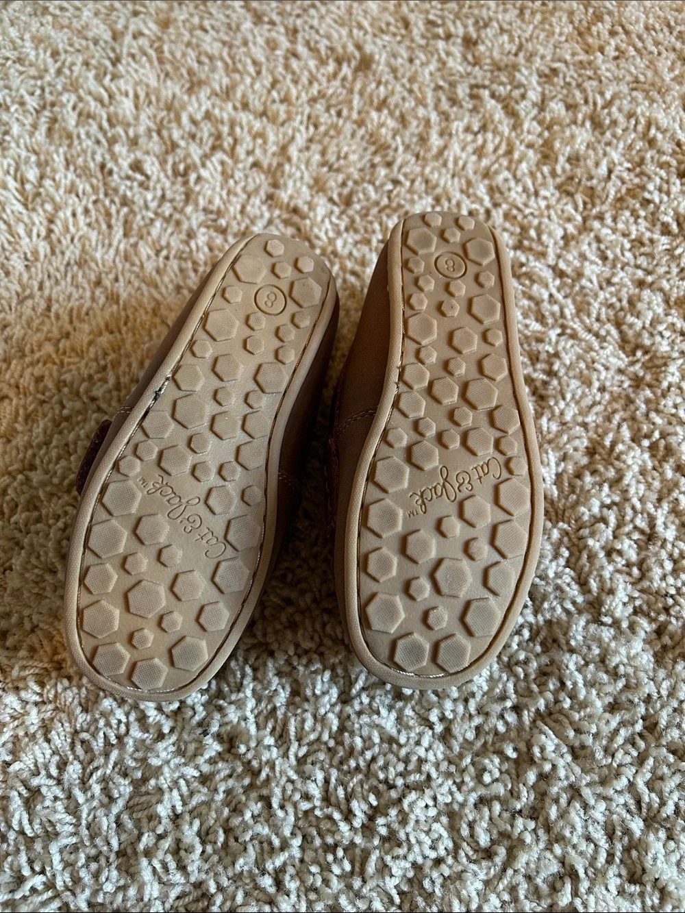 Cat & Jack Abbott Brown Loafers Sz 8